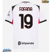 AC Milan Youssouf Fofana #19 Bortedrakt 2025-26 Kortermet